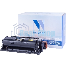 Картридж лазерный NVPrint совместимый HP CE252A Yellow для LJ Color CM3530/CP3525 (7000k)