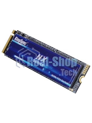 Накопитель SSD KingSpec NX-512, 512Gb, PCIe 3.0 x4, M.2 2280, NVMe, R/W 3400/3100
