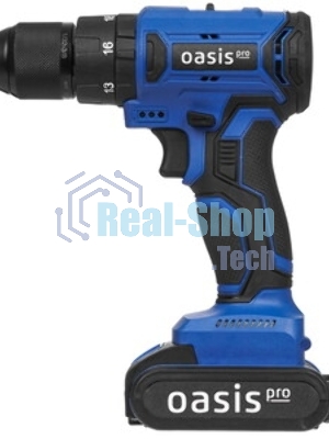 Дрель-шуруповерт Oasis ASB-18V PRO (J) 201, 18 В, 2 Ач, 50 Нм, бесщеточный