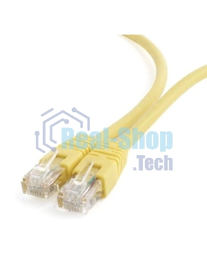 Патч-корд UTP Cablexpert cat.6, 1м, литой, многожильный, желтый