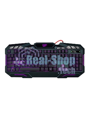 Клавиатура проводная Defender Doom Keeper GK-100DL RU, USB, черный