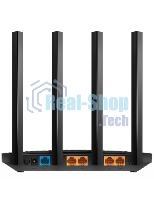 Роутер беспроводной TP-Link Archer C80 AC1900 10/100/1000BASE-TX черный