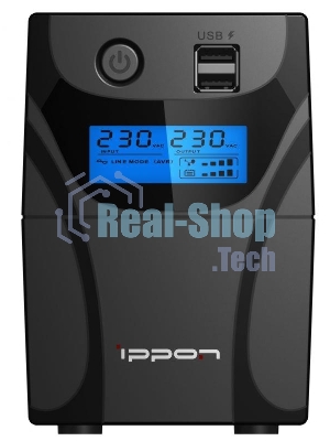 Источник бесперебойного питания Ippon Back Power Pro II 800 480Вт 800ВА черный