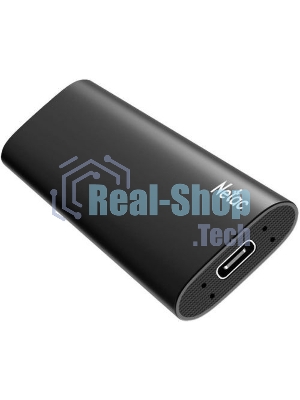 Внешний SSD Netac Z SLIM, 500 Gb, USB 3.2 Gen 2 Type-C, R/W 550/480, черный
