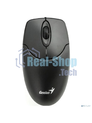 Мышь проводная Genius NetScroll 120 V2 черный, 1000 dpi, USB, кнопки - 3