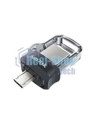 Флешка USB SanDisk DD3 Ultra (SDDD3-032G-G46), 32Gb, USB 3.0/microUSB, R/W 130/30, черный