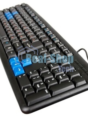Клавиатура проводная Dialog KM-025U Multimedia USB черный