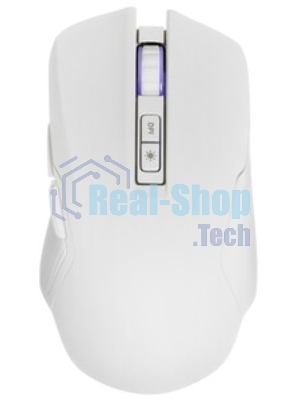 Мышь беспроводная/проводная Defender Whisper GM-209 белый, 7200 dpi, радиоканал, Bluetooth, USB, кнопки - 8