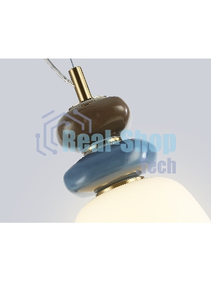 Светильник Ambrella light LH53161 SB/WH бронза/белый 8W 3000K D140*1400