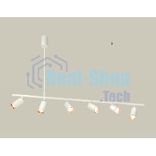 Светильник Ambrella light XB9005300/6 SWH/PPG белый песок/золото розовое полированное MR16 GU5.3 (С9005, С6322, N6114)