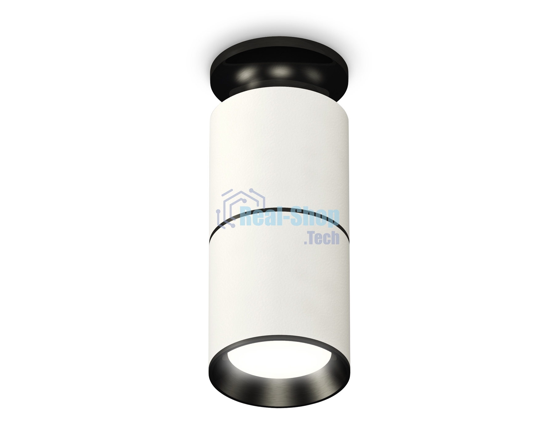 Светильник Ambrella Light XS6301220 SWH/PBK белый песок/черный полированный MR16 GU5.3 (N6902, C6301, A2061, N6103)