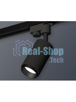Светильник Ambrella light XT6323041 SBK/PBK черный песок/черный полированный MR16 GU5.3 (A2521, C6323, N6121)