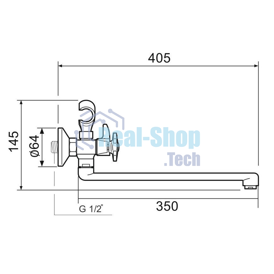 SL115-140E Смеситель для ванны