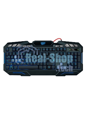 Клавиатура проводная Defender Doom Keeper GK-100DL RU, USB, черный