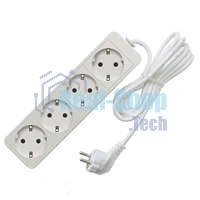 Удлинитель 4х3 м с заземл. 16А IP20 3.5 кВт Союз 481S-6403