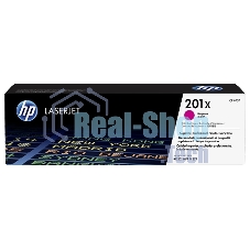 Тонер Картридж HP 201X CF403X пурпурный для HP CLJ Pro M252/M277 (2300 стр.)