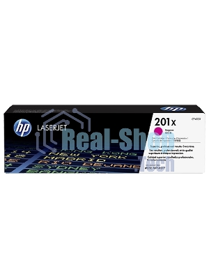 Тонер Картридж HP 201X CF403X пурпурный для HP CLJ Pro M252/M277 (2300 стр.)