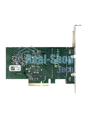Сетевой адаптер ExeGate EXE-BCM5719 (PCI-E x4 v2.0, порты 4xRJ45, 10/100/1000Mbps, Gigabit Chipset Broadcom BCM5719)