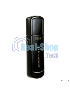 Флешка USB Transcend JetFlash 350 (TS64GJF350), 64Gb, USB 2.0, R/W 15/7, черный