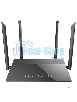 Маршрутизатор беспроводной D-Link DIR-841/RU/A1B, Wireless AC1200 Dual-Band Router with 1 10/100/1000Base-T WAN port and 410/100Base-TX LAN ports.802.11b/g/n compatible, 802.11AC up to 866Mbps,1 10/100/1000Base-T WAN port, 4