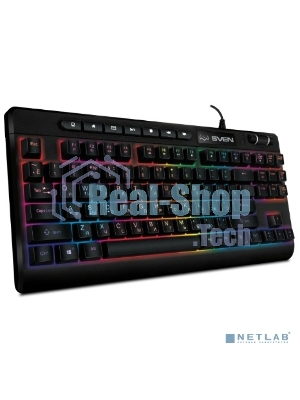 Клавиатура SVEN KB-G8200 проводная, USB Type-A, чёрный