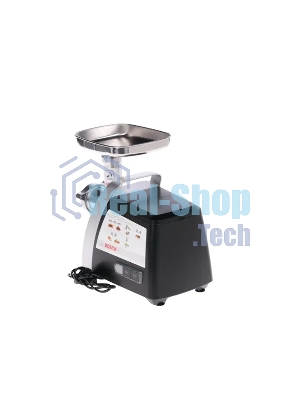 Мясорубка электрическая Bosch MFW68640 черный, 2200 Вт, 4.3 кг/мин, реверс, металлический лоток, насадки - 5