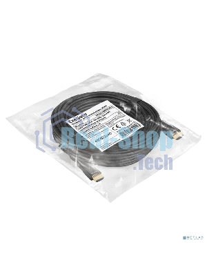 Активный оптический кабель HDMI ExeGate EX-CC-HDMI2-20.0 (19M/19M, v2.0, 20м, 4K UHD, Ethernet, позолоченные контакты)