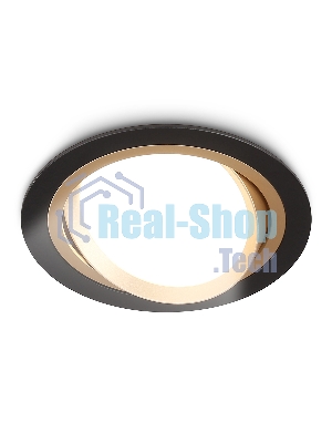 Светильник Ambrella light TN51914 BK/GD черный/золото GX53 max 12W D115*23