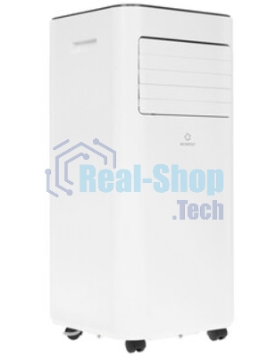 Кондиционер мобильный ECOSTAR KV-DS05CH-E 5000 BTU, 15 м², 52/53 дБ, охлаждение, осушение, белый