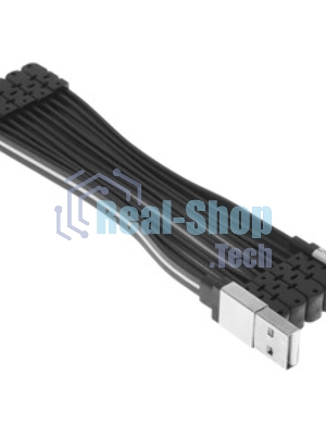 Кабель USB 2.0 HOCO X25, AM/Type-C, черный, 1м