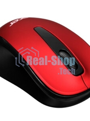 Мышь беспроводная Acer OMR136 красный, 1000 dpi, радиоканал, USB, кнопки - 3