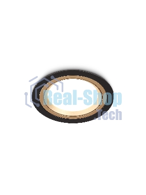 Светильник Ambrella light TN51914 BK/GD черный/золото GX53 max 12W D115*23