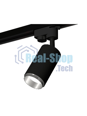 Светильник Ambrella light XT6323042 SBK/PSL черный песок/серебро полированное MR16 GU5.3 (A2521, C6323, N6122)