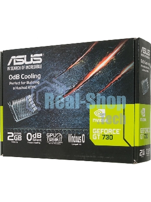 Видеокарта Asus GT730-SL-2GD5-BRK nVidia GeForce GT 730 2048Mb 64bit GDDR5 902/5010 DVIx1/HDMIx1/CRTx1/HDCP PCI-E Ret