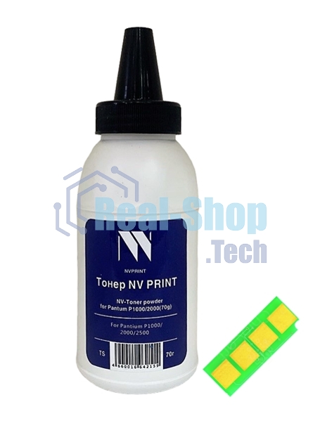 Заправочный комплект NVPrint для Pantum PC-212EV P2203/P2502/M6502/M6552 (тонер + безлимитный чип)