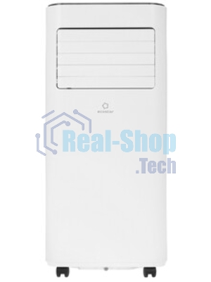 Кондиционер мобильный ECOSTAR KV-DS05CH-E 5000 BTU, 15 м², 52/53 дБ, охлаждение, осушение, белый