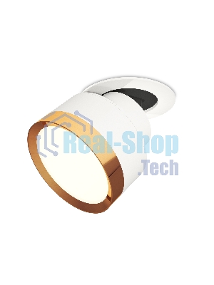 Светильник Ambrella Light XM8101503 SWH/PYG белый песок/золото желтое полированное GX53 (A2241, A2105, C8101, N8124)