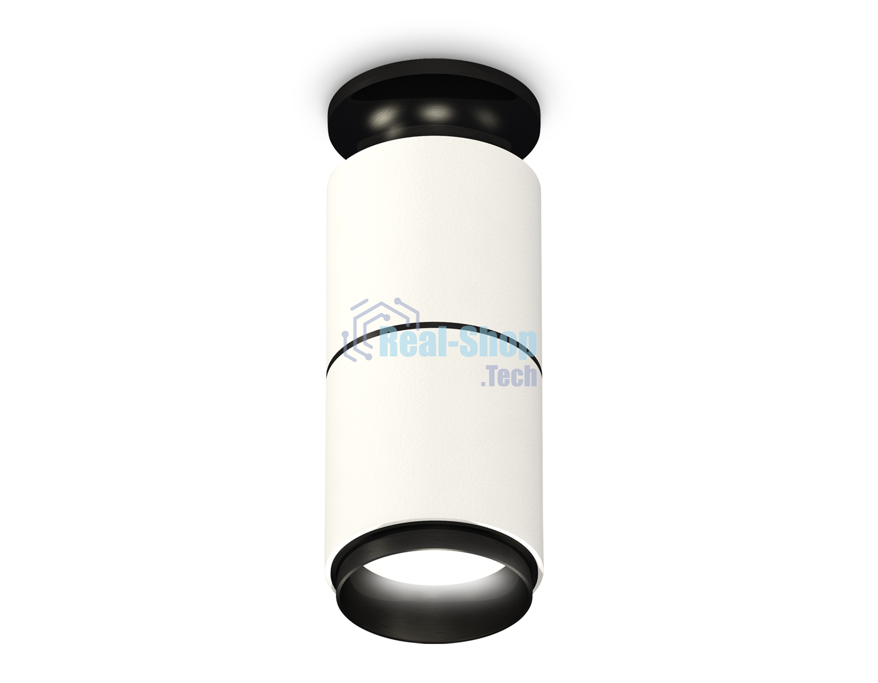Светильник Ambrella Light XS6301221 SWH/PBK белый песок/черный полированный MR16 GU5.3 (N6902, C6301, A2061, N6121)