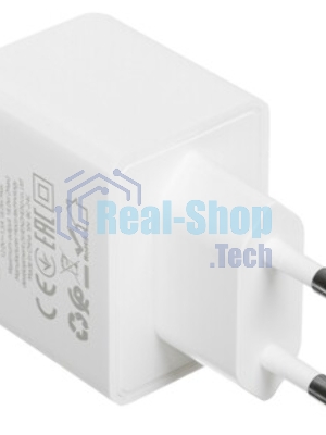 Зарядное устройство Hoco 18Вт, 3А, QC3.0, 1xUSB + кабель USB/Type-C, CS12A, белый, блистер