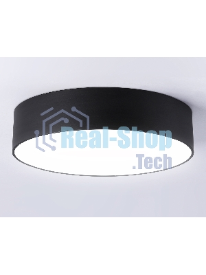 Потолочный светодиодный светильник Ambrella light FV5526 BK черный LED 35W 4200K D300*58 (Без ПДУ)