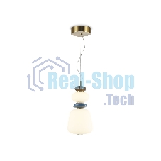 Светильник Ambrella light LH53162 SB/WH бронза/белый 12W 3000K D170*1510