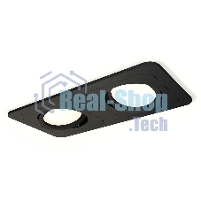 Комплект встраиваемого светильника Ambrella light XC7906010 SBK черный песок MR16 GU5.3 (C7906, N7711)