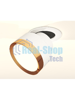 Светильник Ambrella Light XM8101503 SWH/PYG белый песок/золото желтое полированное GX53 (A2241, A2105, C8101, N8124)