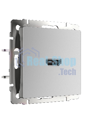 Розетка HDMI (серебряный)