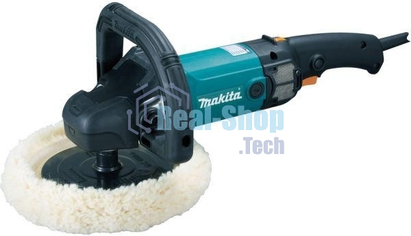 Полировальная шлифмашина Makita 9237CB ПолировШМ,1200Вт,ф180мм,0-3200об\м,3.4кг,кор
