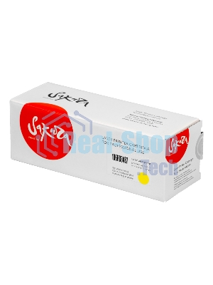 Картридж лазерный Sakura 106R03487 для Xerox Phaser, WC, желтый, 2400 к.