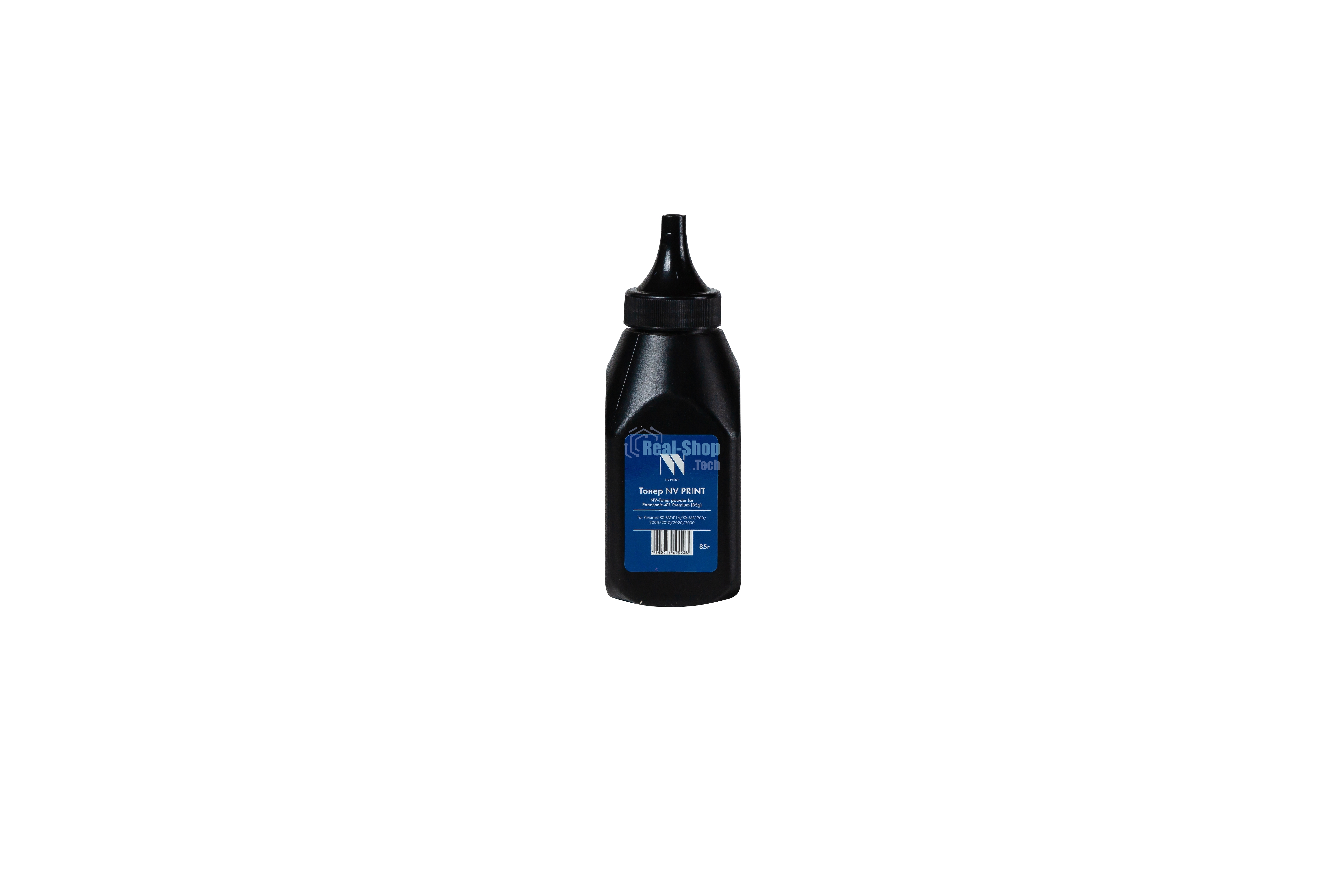 Тонер NVPrint для Panasonic KX-FAT411A KX-MB1900/2000/2010/2020/2030 Premium (85G) (бутыль)