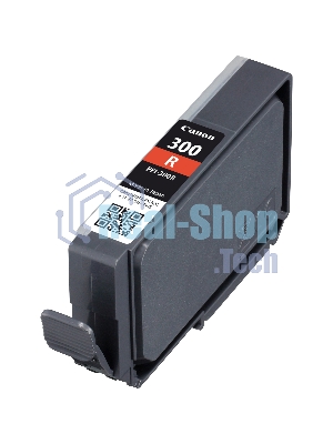 Картридж струйный Canon PFI-300 R EUR/OCN красный (920 стр.) для Canon imagePROGRAF PRO-300
