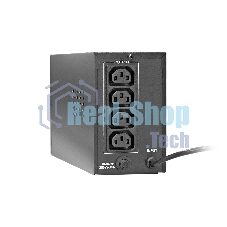 Источник бесперебойного питания ExeGate Power Back BNB-400.LED.AVR.4C13 <400VA/240W, LED, AVR, 4*C13, металлический корпус, Black>