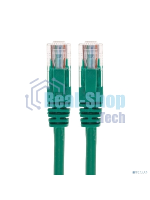 Патч-корд U/UTP Rexant cat.5e, RJ45-RJ45, 26AWG, ZH нг(А)-HF, зеленый, 1 м